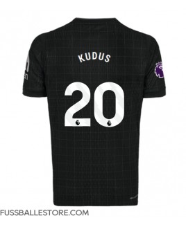 Günstige Tottenham Hotspur Mohammed Kudus #20 Auswärtstrikot 2025-26 Kurzarm